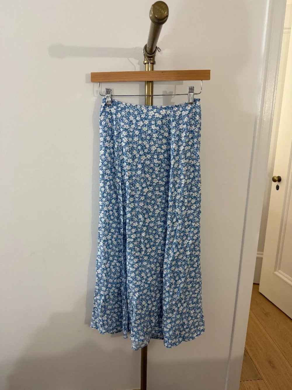 reformation midi floral skirt